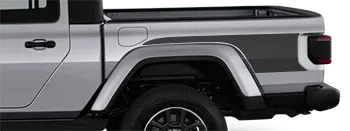 BUY and CUSTOMIZE Jeep Gladiator - JT Bed Side Hockey Stripe Graphics