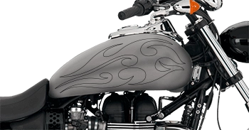 BUY Flames Style S2 Motorcycle Graphics