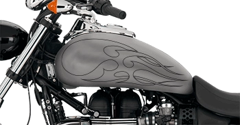 BUY Flames Style S3 Motorcycle Graphics