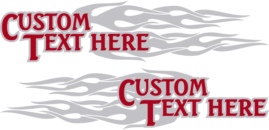 Vinyl Imagination - Custom Motorcycle Trailer Graphics.