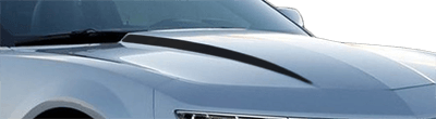 2014-2015 Camaro Hood Cowl Spears on vehicle image.