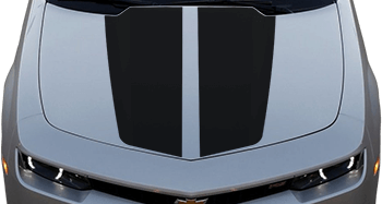 Image of OEM Style Hood Decal on the 2014 Chevy Camaro