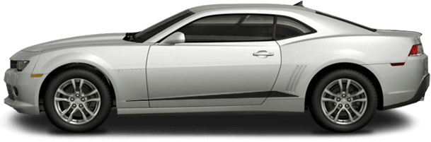 2014-2015 Camaro Rocker Panel Spears on vehicle image.