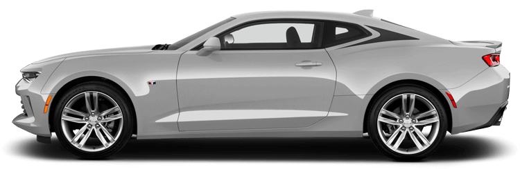 2016-2018 Camaro C-Pillar Accent Graphics on vehicle image.