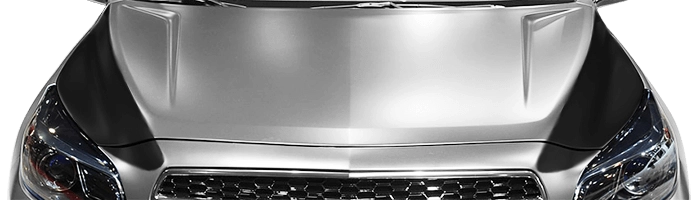 2013 to 2015 Chevy Malibu Hood Side Blackout Spears . Installed on Car