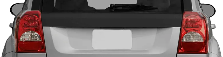 Dodge Caliber 2007 to 2012 Rear / Tailgate Upper Blackout