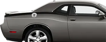 Image of Rear Quarter Stinger Stripes on the 2008 Dodge Challenger