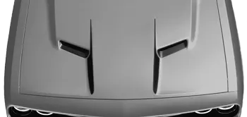 BUY and CUSTOMIZE Dodge Challenger - Center Hood Accent Spears