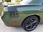 Picture of 2015 Dodge Challenger Full Length Hockey Pinstripes Installed By Customer