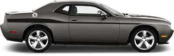 Image of Redline Side Stripes OEM Style on the 2015 Dodge Challenger