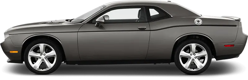 Dodge Challenger 2015 to Present Upper Beltline Pinstripes