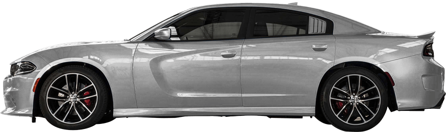 Image of Rear Side Window Simulated Louvers on 2015 Dodge Charger