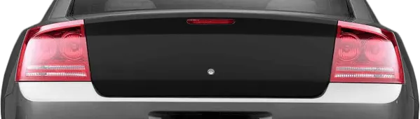 2006-2010 Charger Rear Trunk Blackout on vehicle image.
