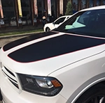 Picture of 2011 Dodge Durango Main Hood Decals Installed By Customer