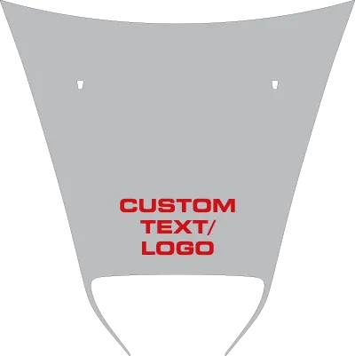 SRT Power Bulge Hood Decal Graphic Design Style 02