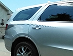 Picture of 2011 Dodge Durango Rear Spike Stripes Installed By Customer