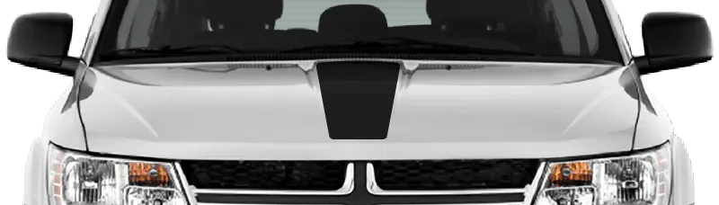 2009-2020 Journey Hood Center Stripe on vehicle image.