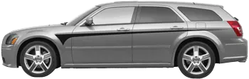 Image of Side Accent Spikes on the 2005 Dodge Magnum