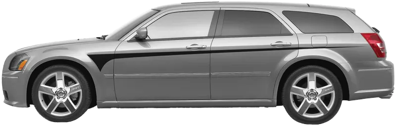 2005-2008 Magnum Side Accent Spikes on vehicle image.