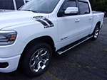 Picture of 2019 Dodge RAM 1500 Hood to Fender Hash Stripes Installed By Customer