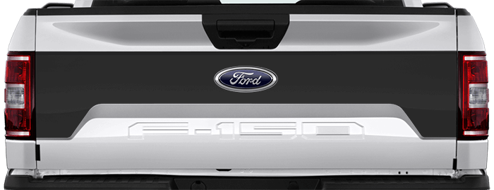 Image of Tailgate Mid Blackout on 2015 Ford F-150