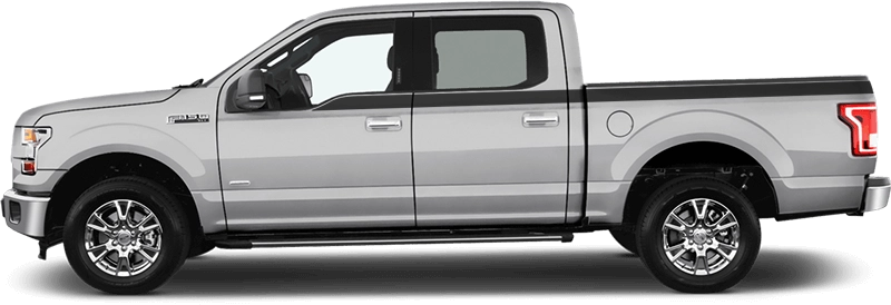 2015 to 2020 Ford F-150 Upper Side Stripes . Installed on Car