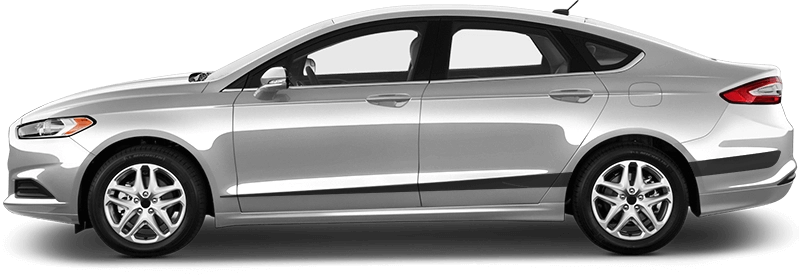 2013 to 2020 Ford Fusion Forward Side Spears . Installed on Car