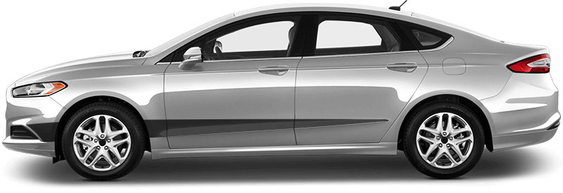 2013-2020 Fusion Reverse Side Spears on vehicle image.