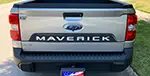 Picture of 2022 Ford Maverick Lower Tailgate Accent Decal Graphic Installed By Customer