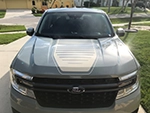 Picture of 2022 Ford Maverick Mach 1 Esque Hood Decal Graphic Installed By Customer