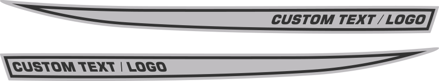 thumbnail image 2 of Ford Mustang 2010-2012 Hood Cowl Side Spear Stripes Decals – Pair – Choose Your Color – 3M/Oracal 2 of 3